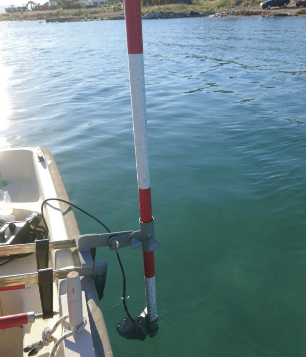 Τοπογραφική μελέτη - βυθομέτρηση ρέματος στη Κέρκυρα